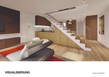 Erstbezug nach Sanierung – Maisonette mit Terrasse – Gegenüber Sofiensäle, 1030 Wien, Etagenwohnung